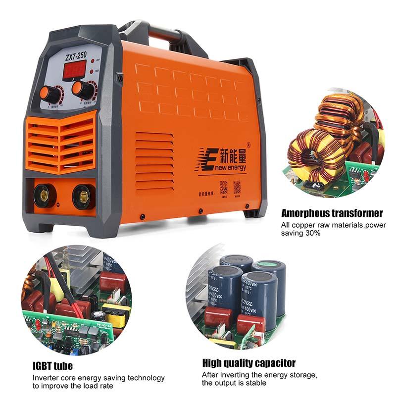 

IGBT MMA Инверторный Аппарат для Дуговой Сварки DC 30А-250А 110В-560В для Дома Портативный для Начинающих Легкий Эффективный Новый