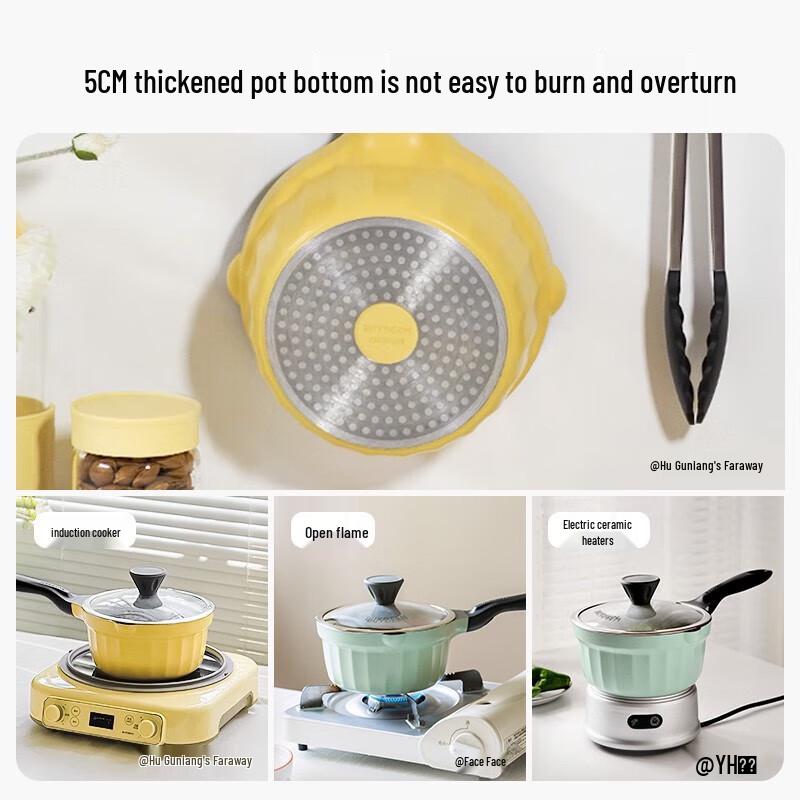 Buydeem 1.8L Non-Stick Milk Pot