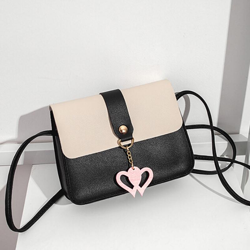 Korean  Women'S Cute Heart Sling Bag