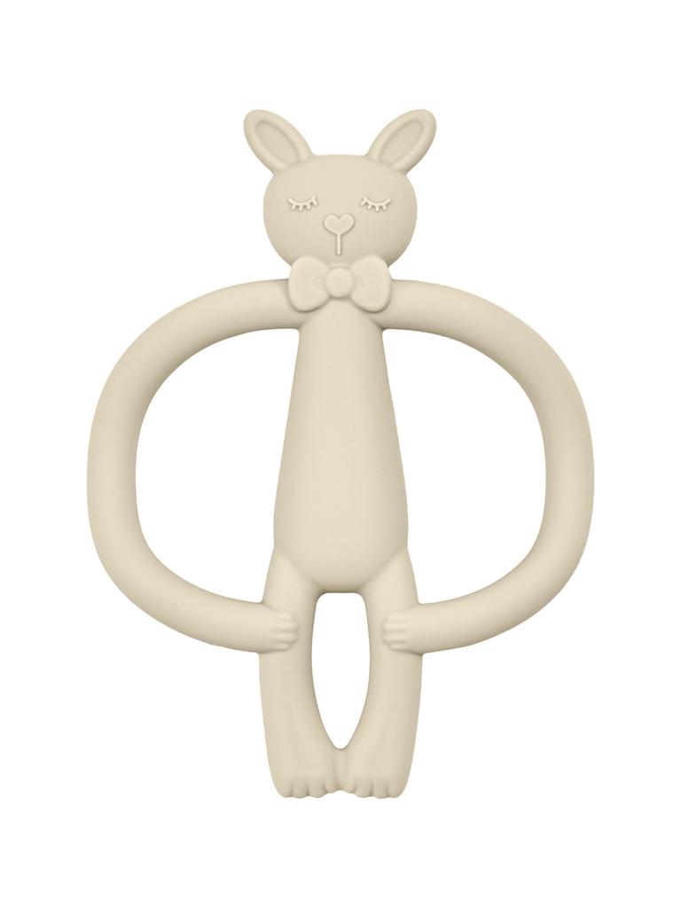 Color Kids 1PCS Silicone Teether Toys Baby Nursing Teether Gifts Newborn Cartoon Rabbit Teether Toys Teething Infant Chewing Toy