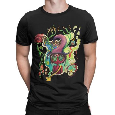 The Midnight Gospel Cosmic Vibes Graphic Classic Funny 100% Cotton T-Shirt Tees Tops For Men