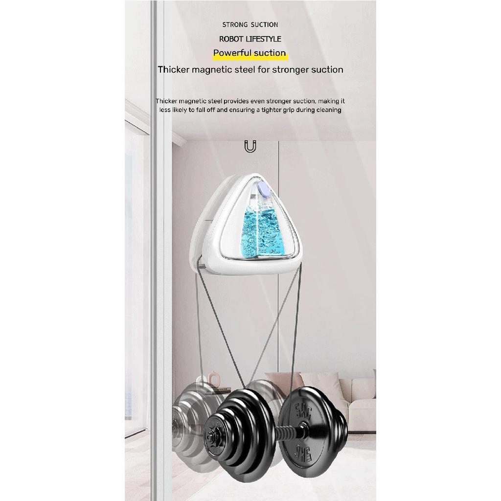 Magnet Windows Cleaner Automatic Drainage Wiper Glass Double Sided Window Washer Window Cleaner Brush Household Cleaning Tool