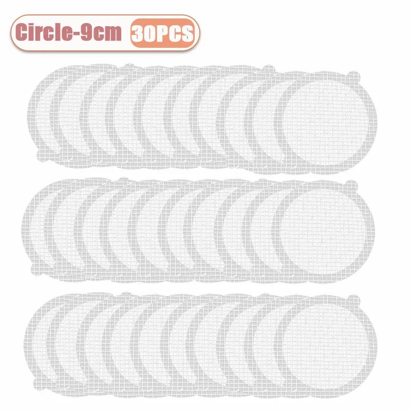 10-100PCS Disposable Floor Drain Sticker Shower Drain Hair Catcher Cover Sink Drain Hair Blocker Bathtub Mesh Filter Sticker