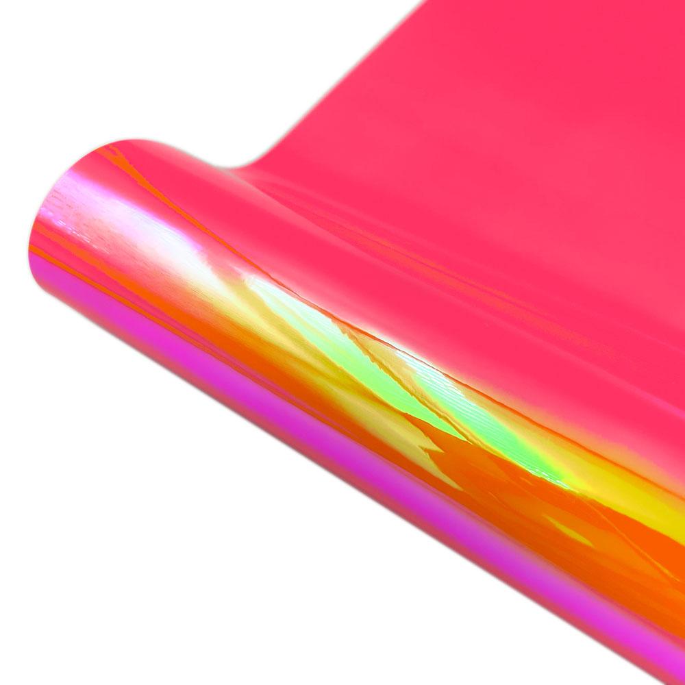 12in X 39in Holographic Gradient Adhesive Vinyl Crafts DIY Xmas Sign Wall Mug Decals Stickers Decor For Cut Silhouette Cameo