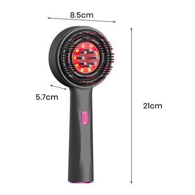 Hair Oil Applicator Electric Hair Brush IPX7 Waterproof Rechargeable 3 Modes Adjustable Hair