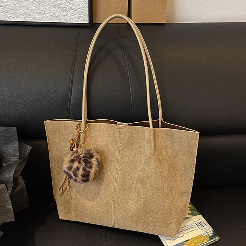 Large-capacity Tote Bag, High Appearance Level, Hand-held Shoulder Bag, Retro, Casual and Stylish Underarm Women's Bag