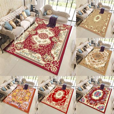 Tappeto Stile Europeo Persia Retrò Soggiorno Divano Camera da Letto Comodino Studio Zerbino Ingresso Antiscivolo Lusso Decorazione Casa Tappeto
