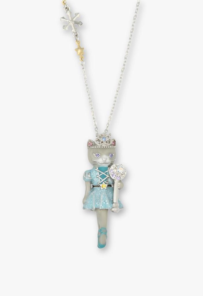 Ballerina Cat Motif Necklace SAMN204565XB [Anna Sui]