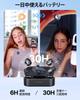 BOYA BOYALINK3 Wireless Lapel Microphone, Type-C, Lightning, and 3.5mm, Compatible with iPhone 16 Series, Android, iPhone, and Cameras, with AI Noise