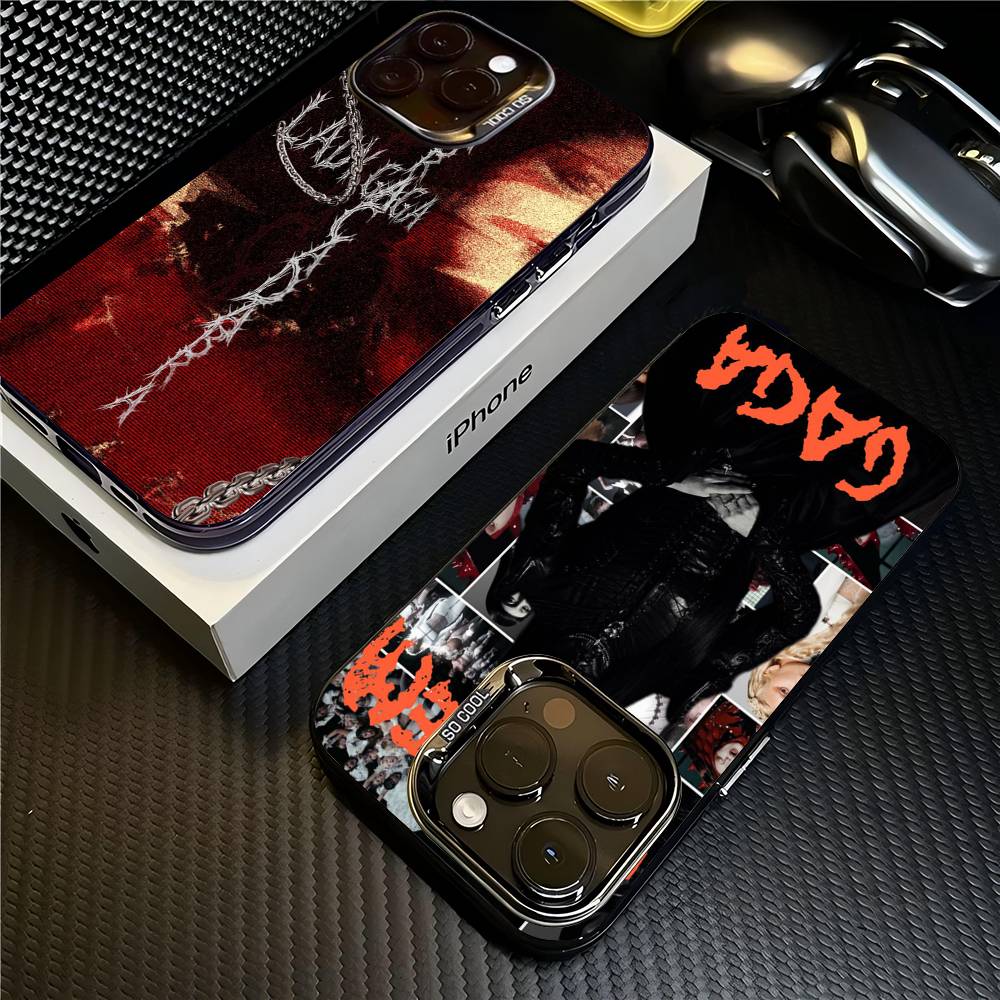 Lady Gaga Ablums Phone Case For IPhone 17 16 Plus Pro Max 15 14 13 12 11 Matte Colorful Covers