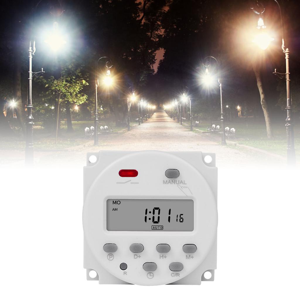 Microcomputer Power Supply Time Switch Smart Programmable Timer Switch Street Lamp Countdown Switch