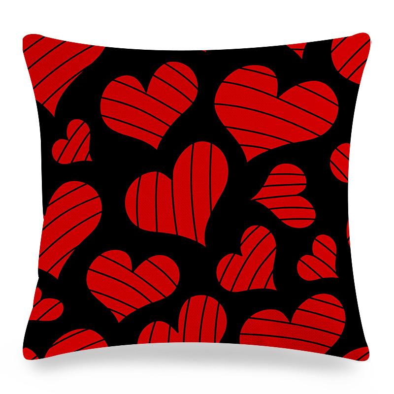 Home Decor Colorful Patterns Decorative Digital Print Pattern Cushion Cover Suitable for Sofa Bedroom Car Pillow Cover