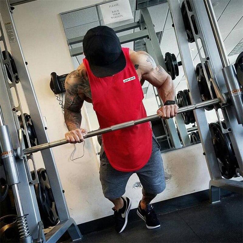 Muscleguys Men's Comfortable Breathable Gym Clothing Tranning Vest Sports Casual Tank Tops Fashion Bodybuilding Muscle Sleeveless T-shirt