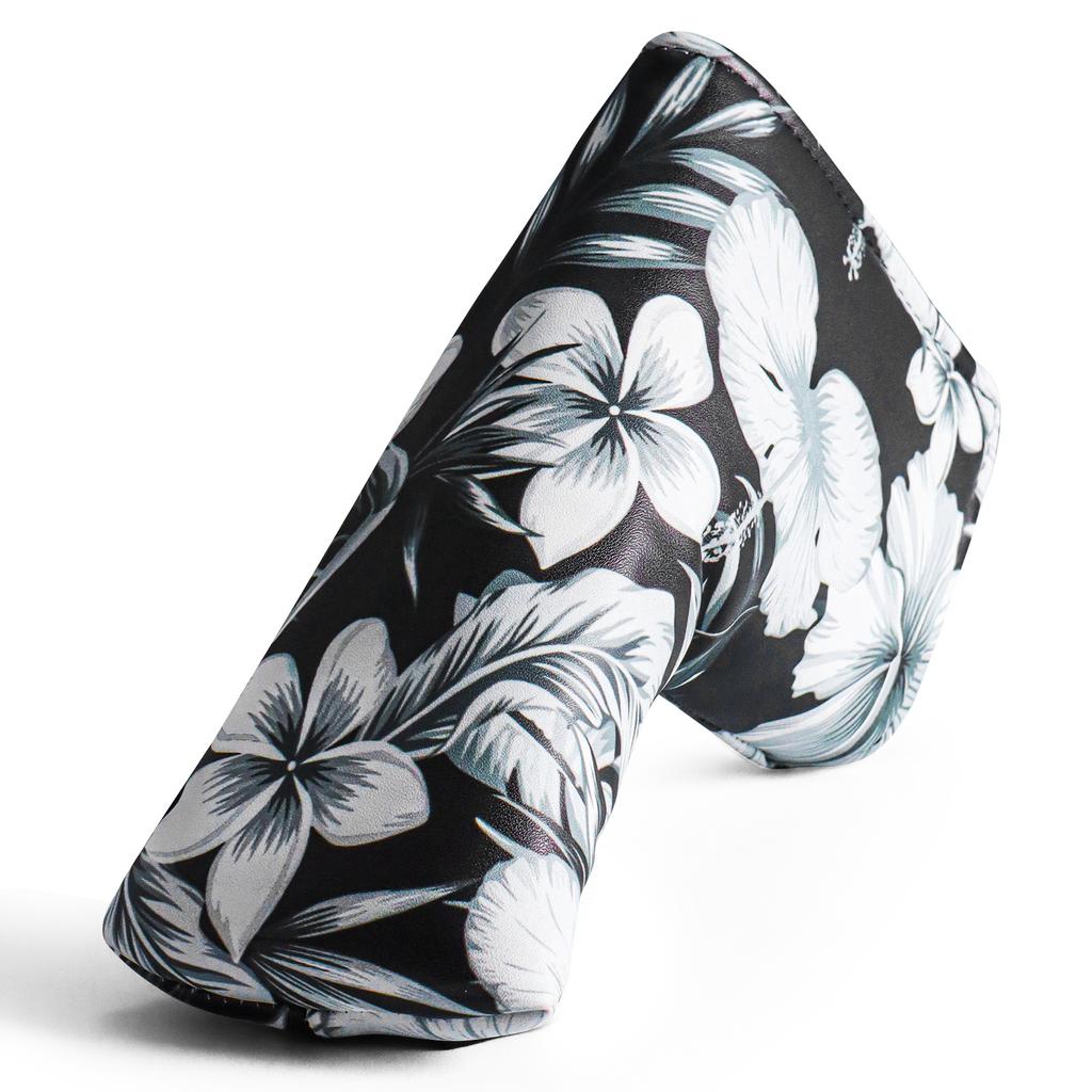 Golf Putter Head Covers Blade Club Headcover PU Leather Protector Cover Black White Fits All Putters for Men Women