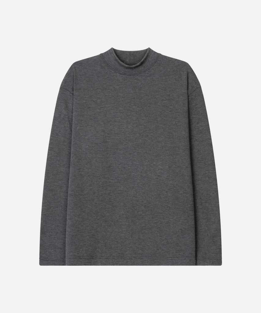 DRAW FIT Mock Neck Knit T-Shirt [9 Colors] (B Type)