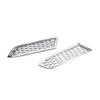 Chrome Headlight Cleaning Trim Bezels Pair Fits For Toyota Tacoma 2016-2020