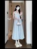 Today's Popular Beautiful Skirt Chic Pleated Bud Long Dress Design Sense Niche Vest Dress Summer