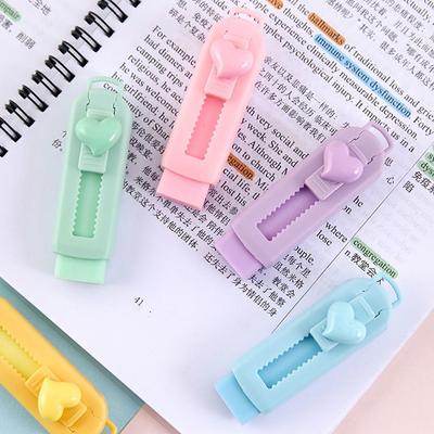 Portable Creative Push-pull Eraser Cute Wiping Stationery For Kids Students Drawing Writing School Supplies Stationery