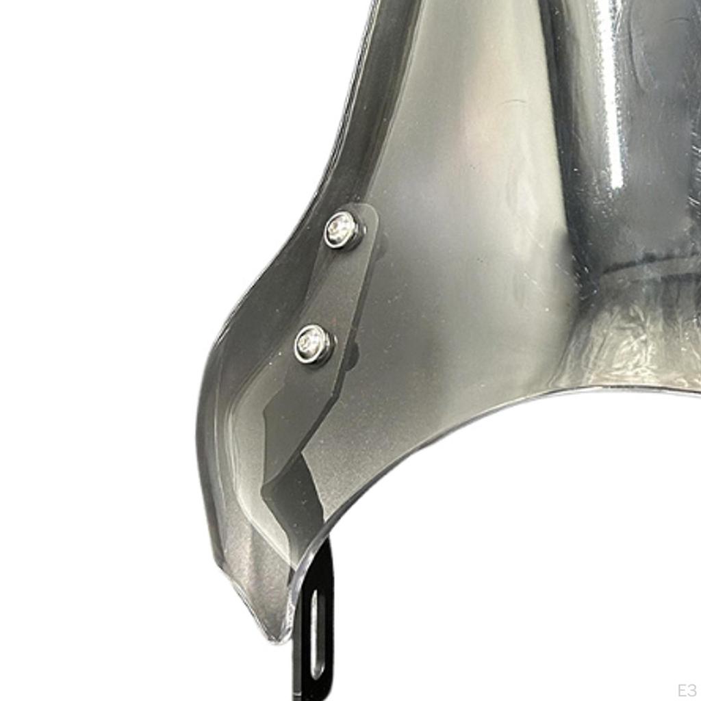 Motorcycle Windshield Windscreen Replacment Sturdy Professional Easy to Install Protection Wind