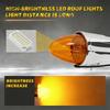 Advanced 17 LED White Beam Roof Mount Light For Pickup Trucks Offering Maximumly Visibility In Dark Or Stormy Weather