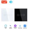 Tuya WiFi Curtain Switch EU/US Neutral Wire Required Roller Shutter Blind Touch Wall Switch Smart Life APP For Alexa Google Home