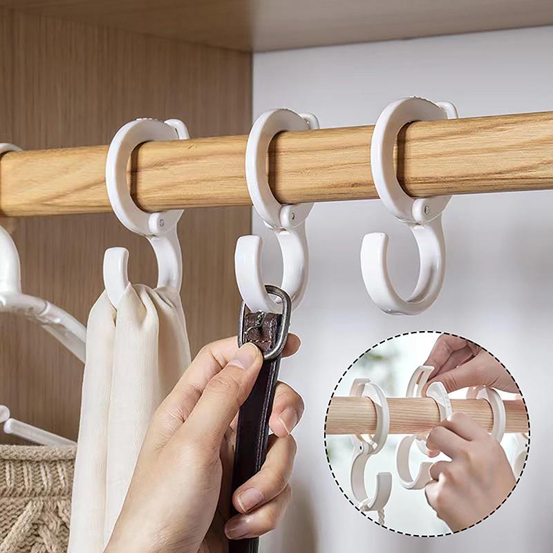 S-förmige Haken, multifunktionaler Kleiderschrank, Badezimmer, Küchenhaken, tragbarer Speicher, keine Stanzhaken zum Aufhängen
