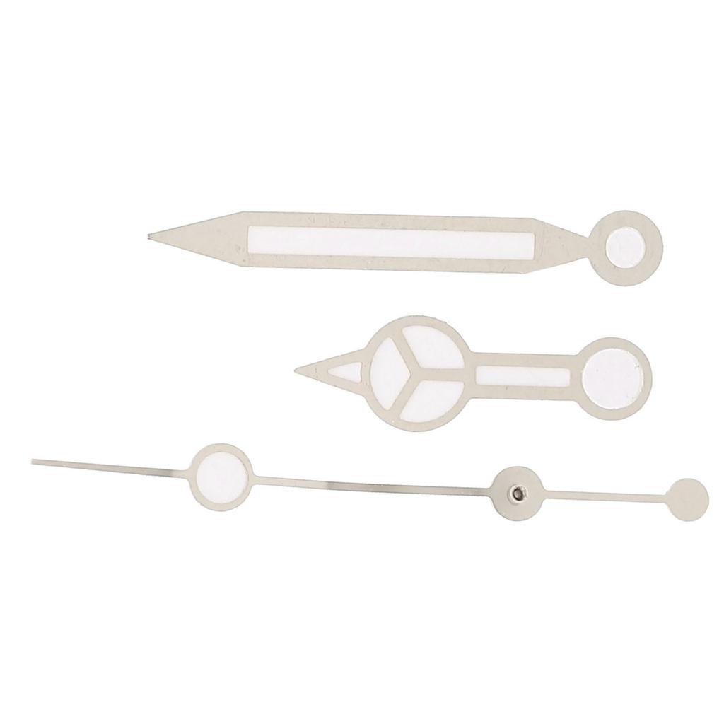 Luminous Watch Hands Hour Minute Second Hands Watch Accessories for 8200 MovementSilver