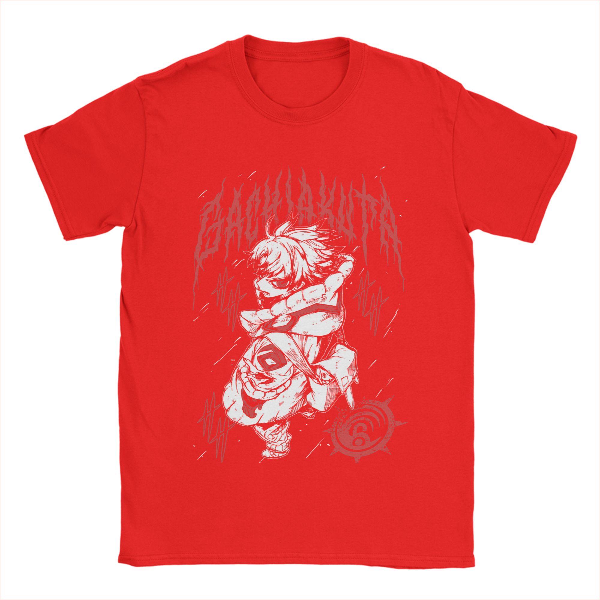 

Rudo Surebrec Gachiakuta T Shirt Mens Cotton Funny TShirt Round Neck Tees Short Sleeve Clothes Plus Size S