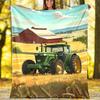 Truck Theme Printed Blanket,Perfect for Couch, Bed, Travel & Outdoor Use | Machine Washable, Cozy & Durable.