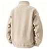 Men's Jacket with Stand Collar, Warm Outdoor Coat for Fall and Winter