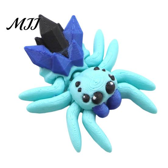 Realistic PLA Sculpture 3D Printed Spider Egg/Spider Statue, Fantasy Creature Model Collectible Trendy Figures Ornament, Lightweight Unique for