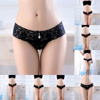 Dámské krajkové tanga kalhotky T zadní spodní prádlo měkké Pohodlné elegantní sexy noční prádlo