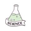 Broche de Elemento Metálico de Química - Alfinete de Desenho Animado para Decoração e Emblemas.