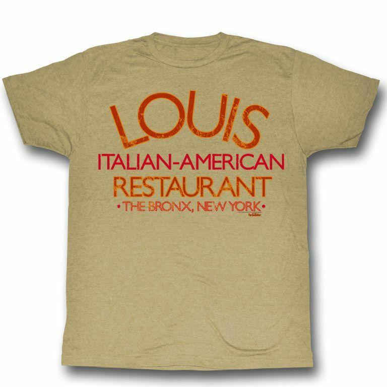 

Godfather Louis Restaurant Khaki Heather Adult T-Shirt S