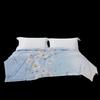 Mercure Home Textiles Soft Blue Iris Theanine Cotton Summer Quilt