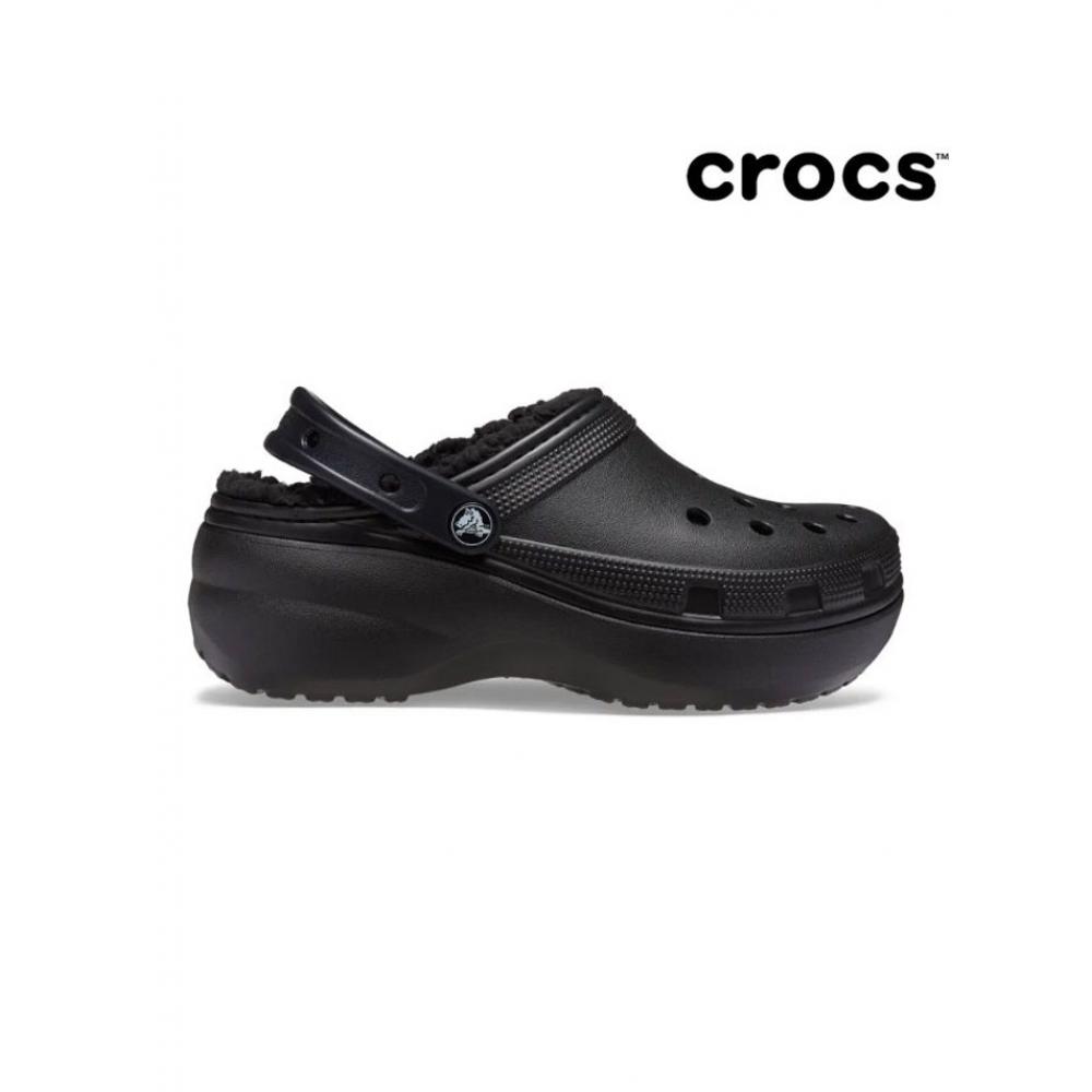 

CrocS Women S claSSic Platform Lined clogS Black W6230