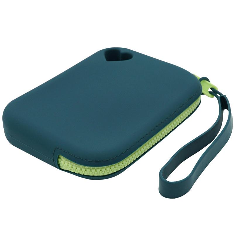 Portable Silicone Reusable Storage Bag Easy To Carry For Storing Makeup Stationery And Electronics