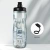 610ml Insulated Bike Water Bottle PP Heat & Cold Retention Leakproof Reusable Drink Cup for Picnic Camping Cycling