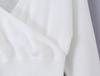 European and American style, new women's clothing, foreign style, versatile V-neck wrap-up knitted short sweater top