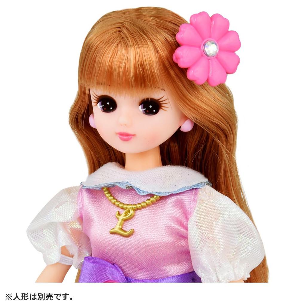 Takara Tomy Dream Brush Hair Accessory Set Pretend Play Toy 3 and Licca-chan & - Dress-up (Ages up)