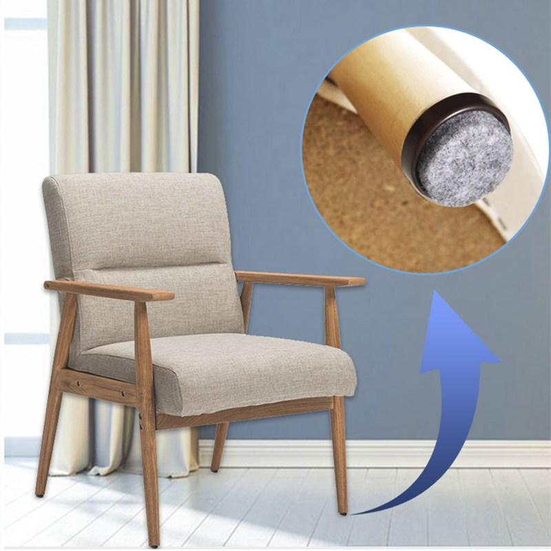 20PCS Heavy Felt Feet Pad Skid Glide Furniture Chair Table Leg DIY Nail Protector