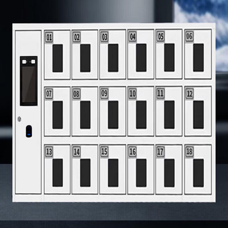 Smart Phone Charging Cabinet with Biometric Access