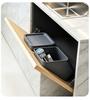 Xiaomi Self-Closing 45 Degree Pivot Hinges, Soft Silent Tip Out Tray & Cabinet Hinges, Heavy-Duty Self-Closing for Kitchen/Bathroom