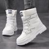 Snow boots winter new high-top velvet thickened non-slip cotton boots cold-resistant boots