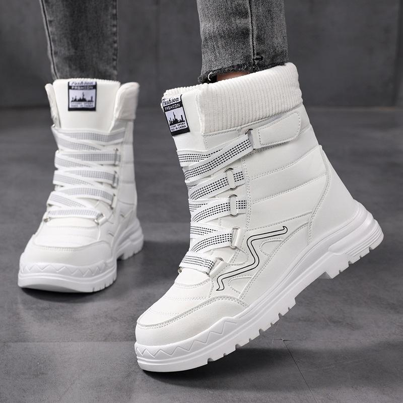 Snow Boots Winter New High-top Velvet Thickened Non-slip Cotton Boots Cold-resistant Boots