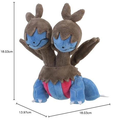 Pokemon Center Original 634 Plush Pokemon fit Ji-Head 18×14×18(H×W×D:cm)