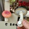 Cute Simulated Mushroom Fridge Magnets Creative 3D Refrigerator Magnets Resin Cartoon Magnetic Sticker Home Decoration