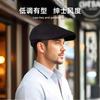 Daily literary style forward hat men's new linen beret retro casual painter newsboy hat