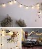 Vintage LED Solar String Lights - G50 Transparent Ball for Outdoor Garden Patio Decor
