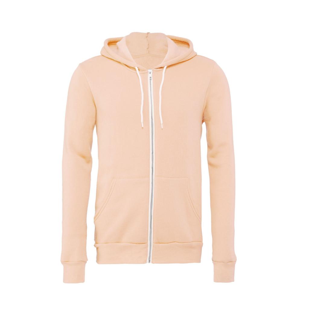 Bella + Canvas Unisex Adult Polycotton Full Zip Hoodie